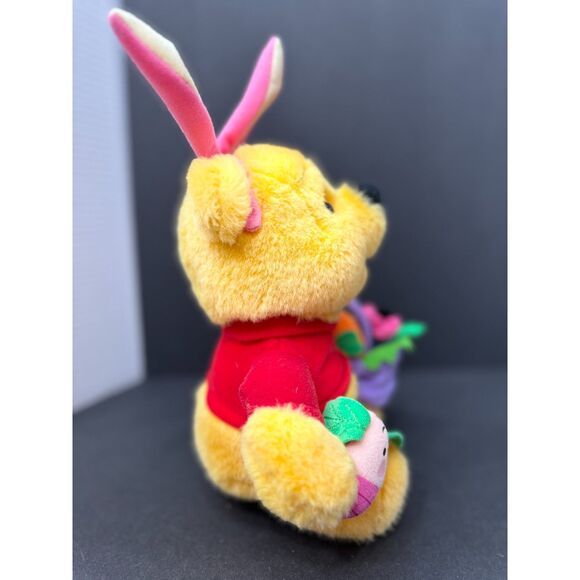 1999 Disney Easter Bunny Winnie The Pooh Bear Plush (Eeyore, Tigger, Piglet) VTG - Picture 5 of 9